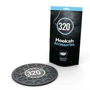 320 - Hookah Base Mat (Black & White)