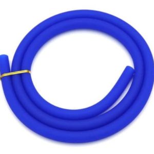Silikonschlauch-blau-matt-600x600-1.jpg Kakas Hookahs Soft Touch Silicone Hose — Matt Blue