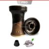 Alpaca Mini Rook - Black On Brown