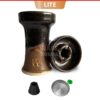 Alpaca Mini Rook - Black On Brown