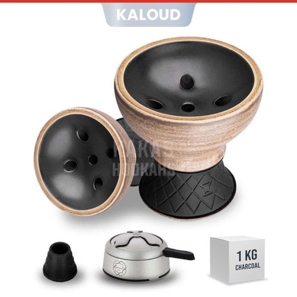 Alpha Hookah Alpha Bowl - Turk Design Pro - Black Matte