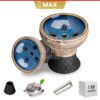 Alpha Hookah Alpha Bowl - Turk Design Pro - Blue Ocean