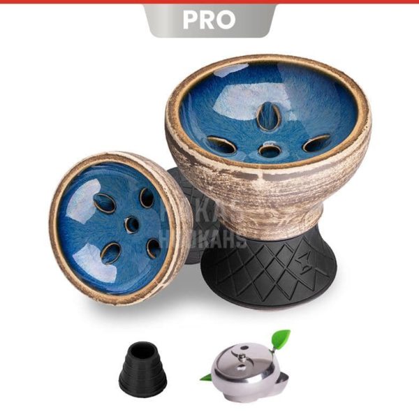 Alpha Hookah Alpha Bowl - Turk Design Pro - Blue Ocean