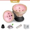 Alpha Hookah Alpha Bowl - Turk Design Pro - Pink