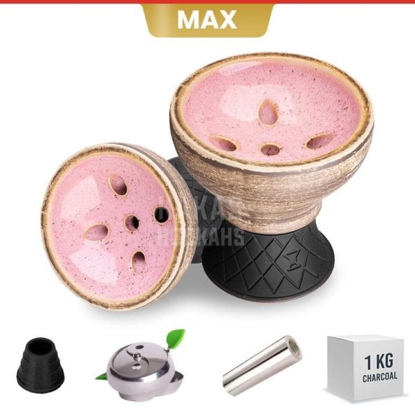 Alpha Hookah Alpha Bowl - Turk Design Pro - Pink