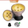Alpha Hookah Alpha Bowl - Turk Design Pro - Yellow