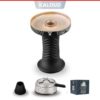 Alpha Hookah Bowl - Wave Phunnel (Arctic Black)