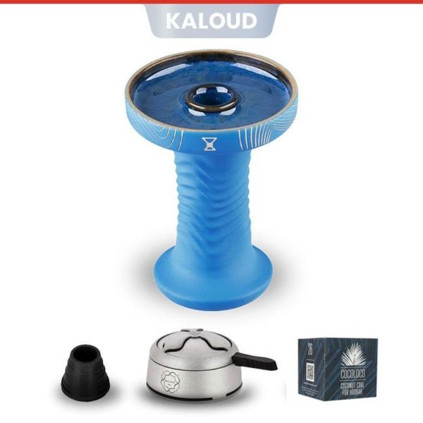 Alpha Hookah Bowl - Wave Phunnel (Atlantic Blue)