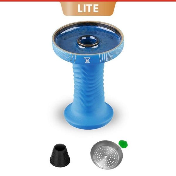 Alpha Hookah Bowl - Wave Phunnel (Atlantic Blue)