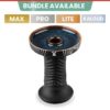 Alpha Hookah Bowl - Wave Phunnel (Black Atlantic)