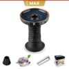 Alpha Hookah Bowl - Wave Phunnel (Black Atlantic)