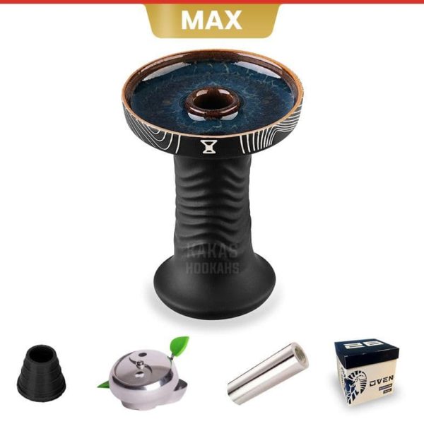 Alpha Hookah Bowl - Wave Phunnel (Black Atlantic)