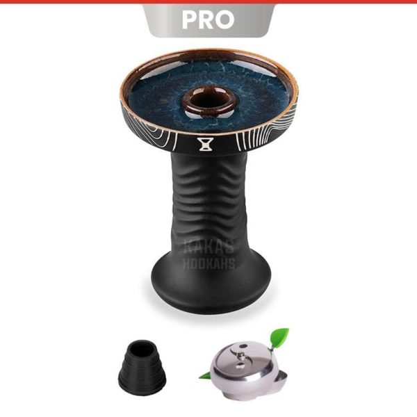Alpha Hookah Bowl - Wave Phunnel (Black Atlantic)