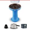 Alpha Hookah Bowl - Wave Phunnel (Blue Indian)