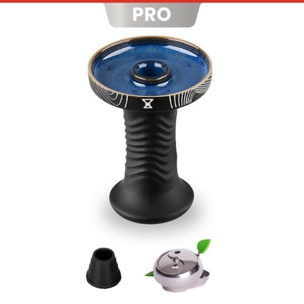Alpha Hookah Bowl - Wave Phunnel (Pacific Black)