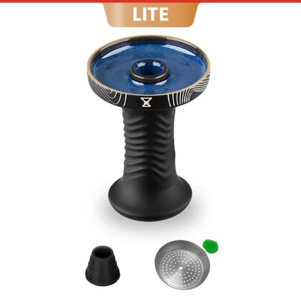 Alpha Hookah Bowl - Wave Phunnel (Pacific Black)