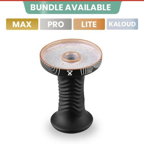 Alpha Hookah Bowl - Wave Phunnel (South Black)