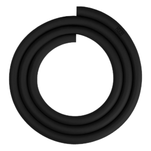Hoob Hookah Soft Touch Silicone Hose - Black