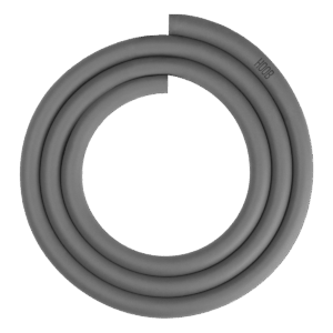 Hoob Hookah Soft Touch Silicone Hose - Space Grey