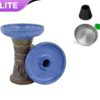 Hookah John Retro Harmony Bowl - Blue Stone