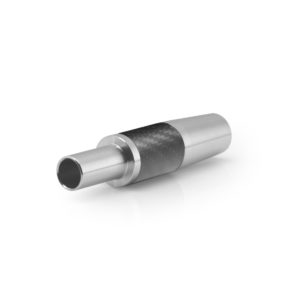 steamulation-carbon-hose-adapter-18-8-black-matt-5560-p.jpg Steamulation Carbon Hose Adapter 18/8 (Black Matt)