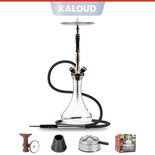 Union Hookah Fibonacci - Acrylic Black