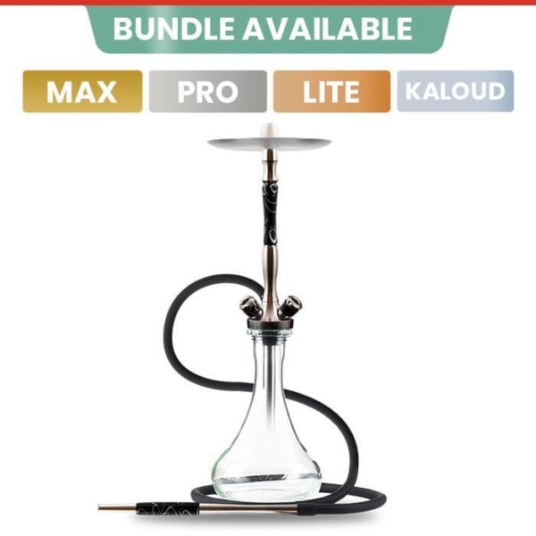 Union Hookah Fibonacci - Acrylic Black