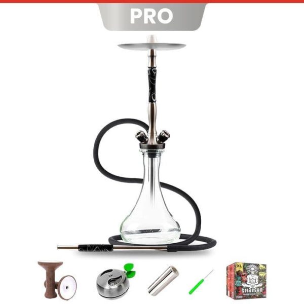 Union Hookah Fibonacci - Acrylic Black
