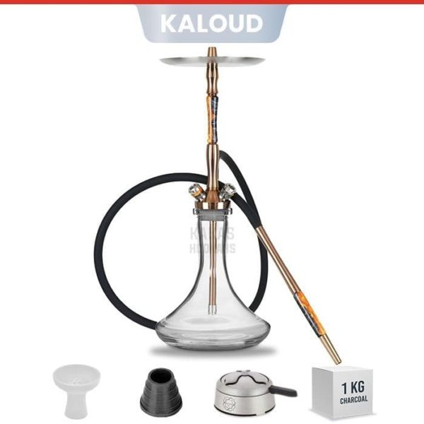 Union Hookah Fibonacci - PVD Bronze