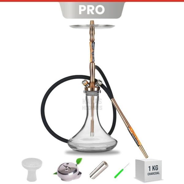 Union Hookah Fibonacci - PVD Bronze