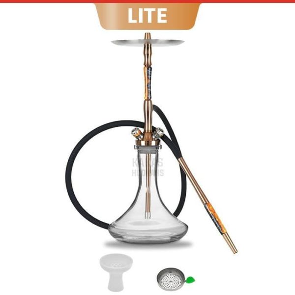 Union Hookah Fibonacci - PVD Bronze