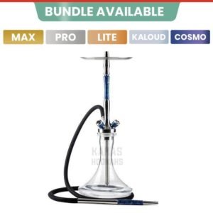 Union Hookah Fibonacci - Stabilised Wood Blue