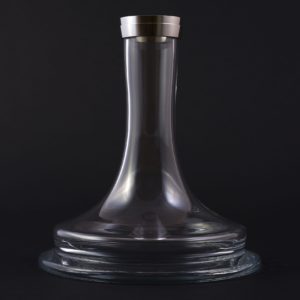Union Hookah Fibonacci Threaded Bohemian Crystal Base (Clear)